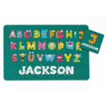 thumbnail image 1 of Printtoo Personalized Placemat & Coaster Set For Kids Toddlers,Birthday Gift For Boys,Gift For Girls,Alphabets-11x17 Inch, 1 of 6