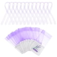thumbnail image 5 of 12 bolsitas de lavanda con estampado floral, bolsitas vacías para fragancias, para un sueño relajante (morado claro), 5 of 5