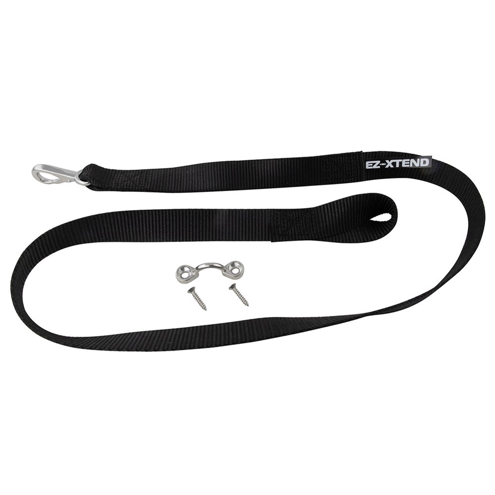 EZXtend Pontoon Ladder Pull Up Strap Using Snap Hook System Made