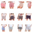 thumbnail image 2 of Summer Sleep Bottoms Pantalones cortos de pijama de algodón Pantalones de pijama elásticos sueltos para mujer Inevent FS11494-31, 2 of 7