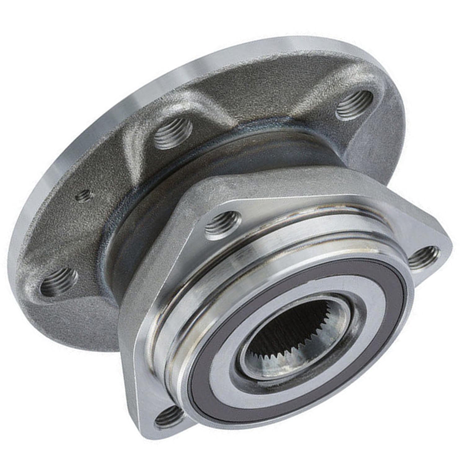 Detroit Axle - Pair Front Wheel Bearing Hubs for 2015-2020 Volkswagen Golf, 2019-2023 Jetta, for 2015-2020 Audi A3, 2015-2021 GTI, 2018-2024 Tiguan