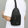 thumbnail image 6 of VANLOFE Crossbody Bag Chest Bag Shoulder Backpack With Headphone Hole for Men and Women, 6 of 6