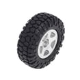 thumbnail image 4 of Control remoto llantas de ruedas de rastrero llantas neumáticos actualizaciones de actualización de la piel Reemplace las piezas Accesorios Reemplazo para Axial SCX24 90081 Tipo 2 1/18 1/24 Advancent FN001275-02, 4 of 7