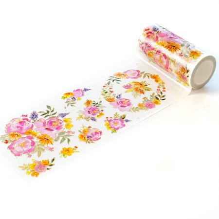 UPC: 0736952870360 | Painted Peony Mix Washi Tape – Pinkfresh Studio
