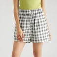 thumbnail image 5 of Girls' Shorts Ruffle Elastic Waist Kids Checkered Lightweight Bottoms with Pockets 5-14 Y Summer, 5 of 6