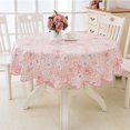 thumbnail image 2 of PENGXIANG PVC Imperméable à l'Eau Fleur Dentelle Nappe Cuisine Table à Manger Couverture Décor, 2 of 6