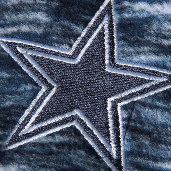 Dallas Cowboys Womens Space Dyed Look Micro Fleece Full Zip Jacket by NFL