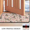 thumbnail image 3 of German Shepherd Dog and Flower Door Rugs,Washable Non Slip Door Mats Indoor,Decorative Door Mats,Entry Mat Indoor for Entrance,Bedroom,Kitchen,Bathroom,30"x17", 3 of 6