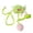 Green, variant on Suction Cup Door Hanging Cat Toy, Elastic Rope Plush Teaser with Catnip for Indoor Cat Self-Play and Exercise, Green