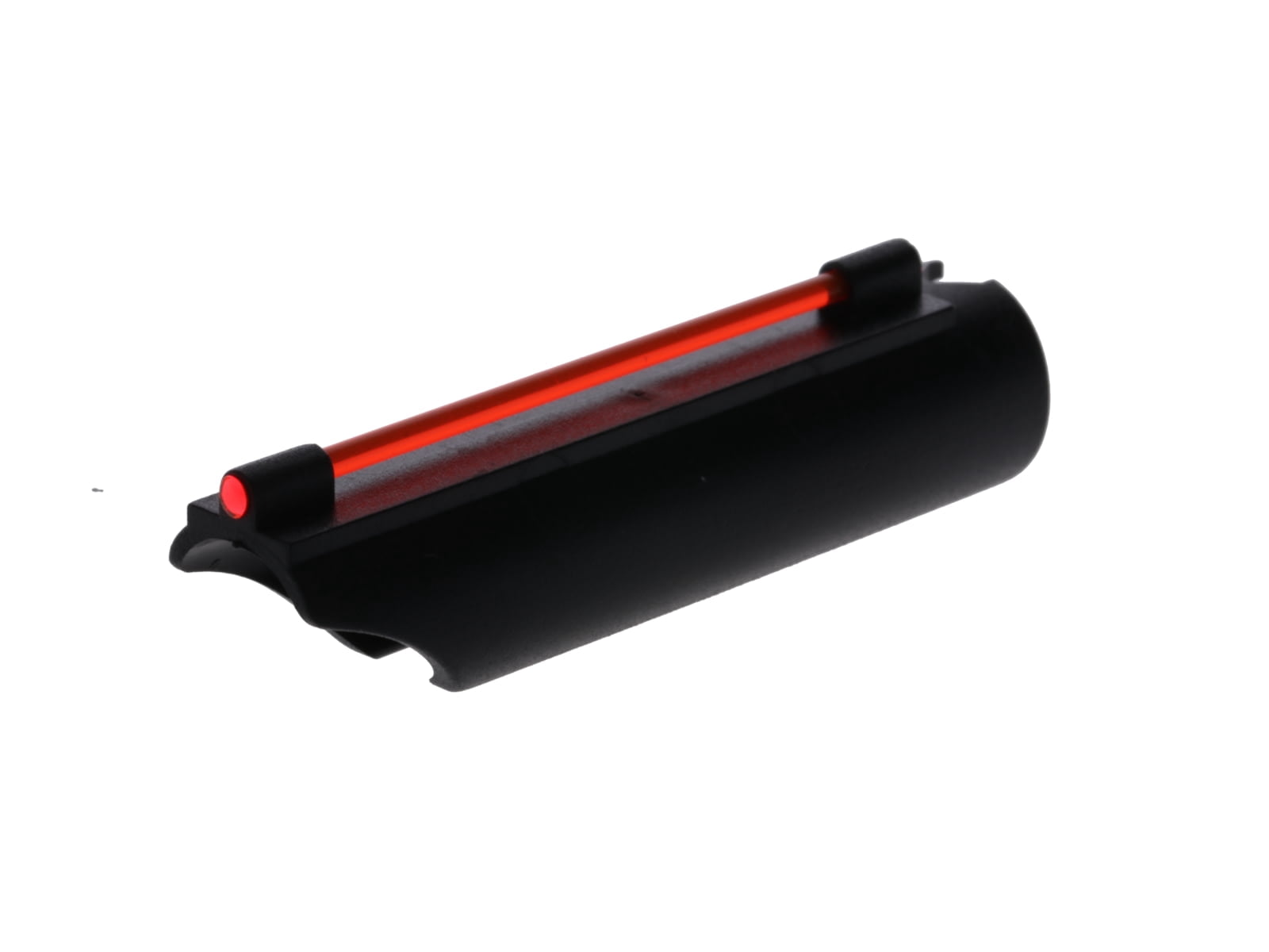 TRUGLO GLO-DOT II UNIVERSAL 410 GAUGE PLAIN BARREL FIBER OPTIC RED BLACK