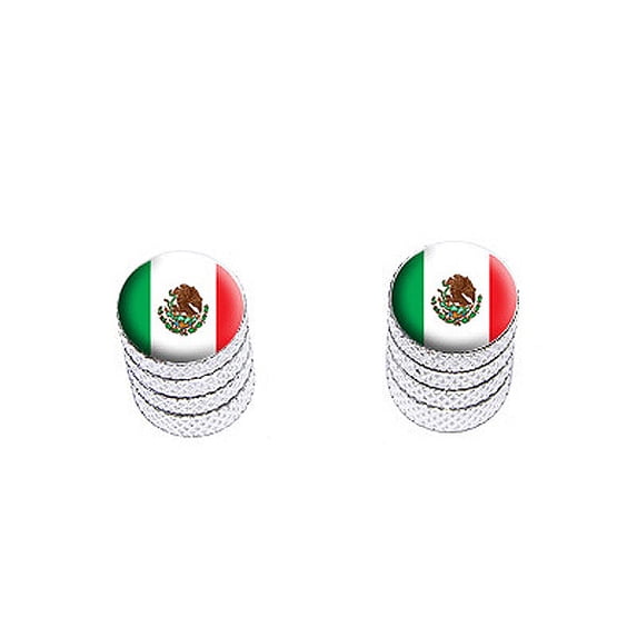 Mexico Mexican Flag - Bike Valve Stem Caps
