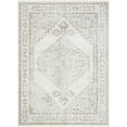 thumbnail image 2 of Nourison Astra Machine Washable 4' x 6' Grey Vintage Indoor Rug, 2 of 9