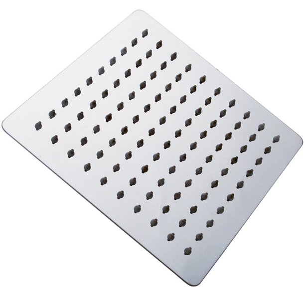 Cabezal de ducha cuadrado redondo, ángulo ajustable, boquilla de pulverización de lluvia limpia, accesorios de baño para baño Eigraketly JJ18581-03