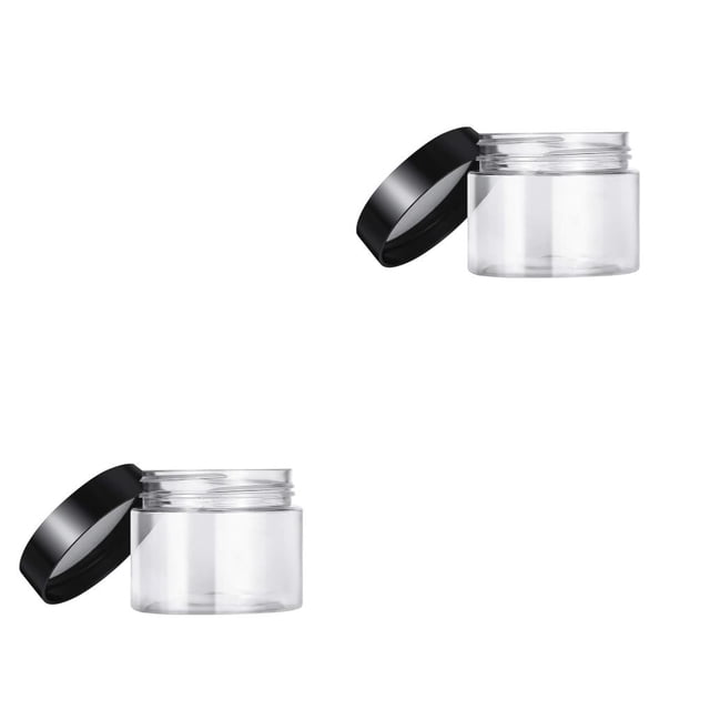 Naiovety Tarros de crema facial DIY, soportes de embalaje, soporte de almacenamiento transparente, contenedores de subpaquete vacíos Type1 NO1