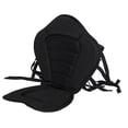 thumbnail image 3 of Canoe Backrest Seat Beach Replacement Rafting Sitting Pad Kayak Seat Cushion Black with Bag, 3 of 8