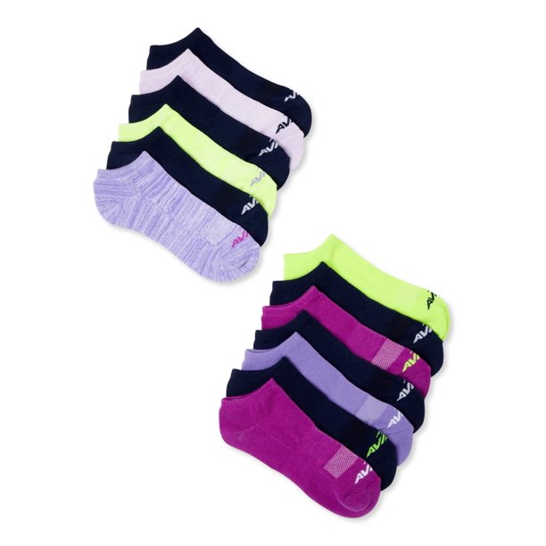 Avia AVIA Women's Performance Lowcut Socks, 10 Pack + Bonus 3 Pack