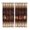 Yellow Mocha Brown Light Brown, variant on 2 Panels Kitchen Tier Curtains 39 Inch Length, Vintage Coffee Time Grommets Window Treatment Curtain, Farmhouse Desserts Brwon White Plaid Thermal Curtains Drapes for Living Room/Bathroom