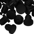 thumbnail image 3 of BESTYASH 40Ud Tapones De Silicona Para Con Cierre Hermético Capuchones Negros Resistentes Y Reutilizables, 3 of 8