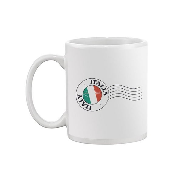 Postal Stamp Italy Mug - SPIdeals Designs,