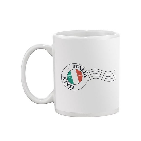 Postal Stamp Italy Mug - SPIdeals Designs,