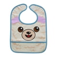 thumbnail image 1 of Vinyl Baby Bib White Bear, 1 of 1