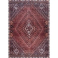 thumbnail image 3 of Bloom Rugs Washable Non-Slip 5' x 7' Rug - Red / Multicolor Traditional Bordered Area Rug for Living Room, Bedroom, Dining Room, and Kitchen - Exact size: 5' x 7', 3 of 9