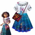 thumbnail image 2 of Niñas Cosplay Disney Princess Dress Halloween Carnival Fancy Dress para niños zhangmengya unisex, 2 of 2