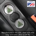 thumbnail image 2 of Thirstystone "Peppermint Tree" Single Coaster for Vehicle Cup Holder, 2 of 7