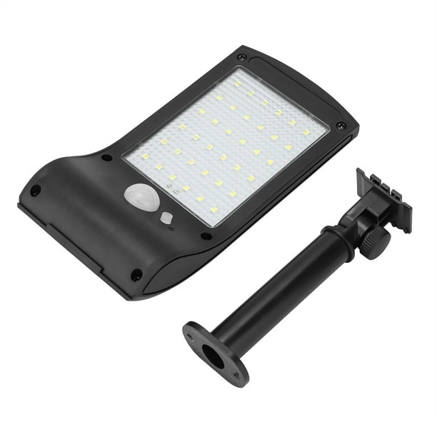 Lámpara de pared con sensor de luz solar para jardín, 36 LED, impermeable, para exteriores