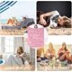 thumbnail image 3 of LHSHID Get Well Soon Gifts for Women Inspirational Gifts for Women Couragement Compassion Purple Throw Blanket Warm Hugs Gifts for Women Friend Mom Wife Daughter Sister Colleague 50x60in, 3 of 6