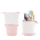 thumbnail image 1 of Pen Pencil Telescopic Holder Stationery Case Corduroy Stand-up Transformer Bag, 1 of 3