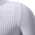 thumbnail image 6 of YYDGH Quarter Zip Up Long Sleeve Sweaters for Men Slim Fit Lightweight Mock Neck Casual Fall Pullover Polo Sweater, 6 of 7