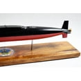 thumbnail image 4 of USS Henry Clay SSBN-625 Submarine Model,Navy,Scale Model,Mahogany,20 inch,Lafayette Class, 4 of 5