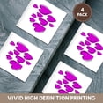 thumbnail image 6 of 3drose, Cute Hearts Hand Drawn Pink Romantic Doodle, Set of 4 Ceramic Tile Coasters, 6 of 7