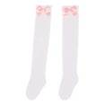 thumbnail image 4 of Landzoo One Elegant Evening Stockings With Bow And Crisscross Lace Design For Parties And Cozy Stylish Basic Stockings, 4 of 4