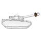 thumbnail image 1 of Decantador de whiskies de tanque Decantador de de 1 pieza, de herramientas, forma de de bebidas para oficina, hogar Fanmusic Decantador de whiskies de tanque, 1 of 6
