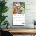 thumbnail image 5 of Canadian Geographic Foxes | 2026 12x24" (Hanging) Square Wall Calendar, 5 of 9