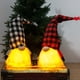 thumbnail image 4 of Cuadrícula de Navidad Gnomos de anciano sin rostro con muñeco de anciano de bosque brillante de luz Tmvgtek Para estrenar, 4 of 8