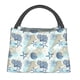 thumbnail image 1 of Fotbe Algae Corals and Seashells Bolsa Térmica Portátil con Estampado, Bolsa de Entrega de Alimentos Aislada, Bolsa Reutilizable de Gran Capacidad para Comidas y Supermercado, 1 of 6