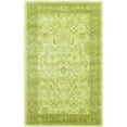 thumbnail image 1 of Unique Loom La Jolla Botanical Rug 3' 3 x 5' 3 Rectangle Light Green/Green, 1 of 2