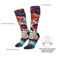 thumbnail image 4 of Logiee Dead Day Party Print Gift Stocking Stuffers,Adult Stockings,Novelty Socks,Funny Socks Birthday Running Walking Sleeping, 4 of 6