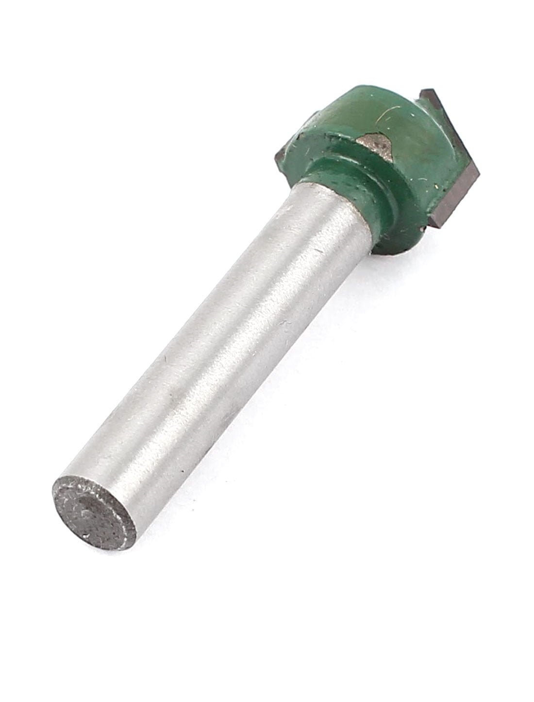 43 mm longueur 90 Degré Angle Double Flûtes V Type rainurage routeur Bit 1//4/" x 1//2/"