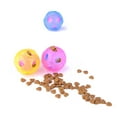 thumbnail image 4 of Tricky Treat Ball Interactive Food Dispensing Dog Toy Treat Ball Nontoxic Rubber Ball(Random Color), 4 of 7