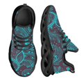 thumbnail image 1 of Zapatos Kint con diseño floral bohemio degradado para mujer, zapatillas de plataforma, zapatillas deportivas informales de diseñador para mujer, marca deportiva, 1 of 6