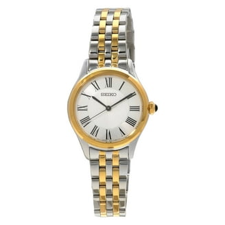 Seiko Women's Coutura 100m Mother of Pearl Stainless Steel Diamond