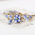 thumbnail image 4 of Tendy-pulsera de cuentas de cerámica para niña, brazalete tejido de flores de estilo Retro de la suerte, joyería de diseño, regalo Popular de princesa hecho a mano, 2022, 4 of 4