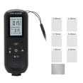 thumbnail image 1 of Paint Thickness Gauge Coating Depth Meter Tester Digital Display 3 Units for Machine Black, 1 of 5
