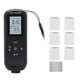 thumbnail image 1 of Paint Thickness Gauge Coating Depth Meter Tester Digital Display 3 Units for Machine Black, 1 of 5