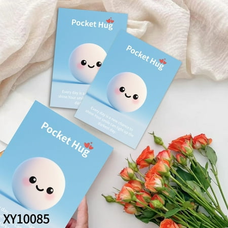 Pocket Hug Emoji - Cute Companion for Daily Comfort,Pocket Hug Sweet, Positive Daily Reminder, Encouraging Gift for Family and Friends, Perfect for Christmas, Easter, Thanksiving