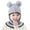 Grey_01, variant on YWOAGH Windproof Winter Hats For Kids Thick Knitted Ski With Earflap For Cycling And Outdoor Warmth E_02 One Size